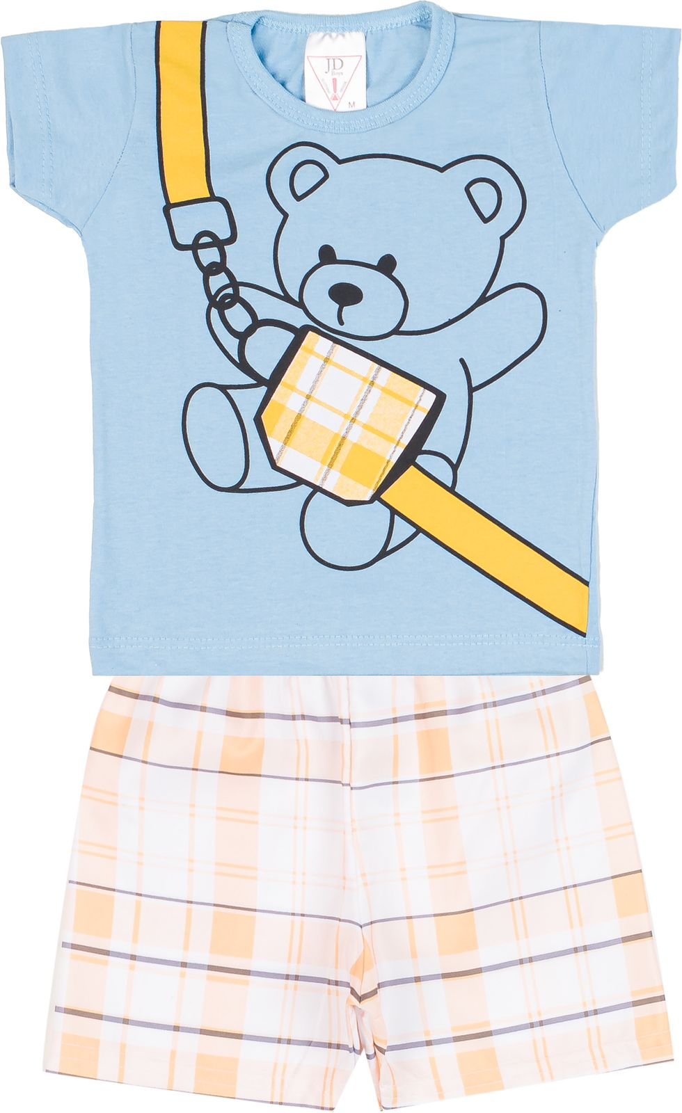 03 conjunto menino verao tactel azul g
