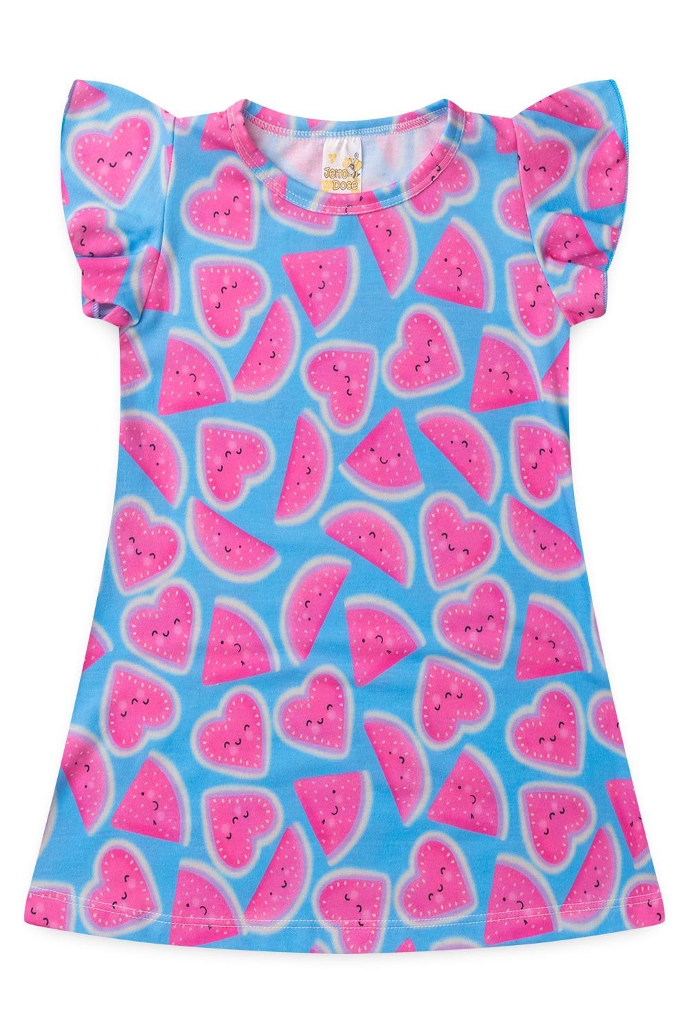 03 vestido menina verao melancia azul jd kids azul 3
