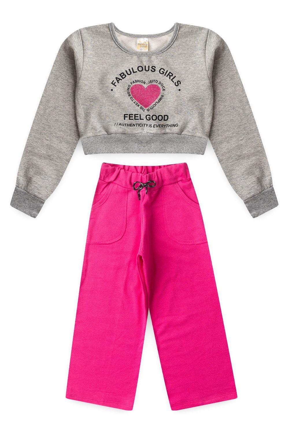 01 conjunto menina inverno mescla jd kids
