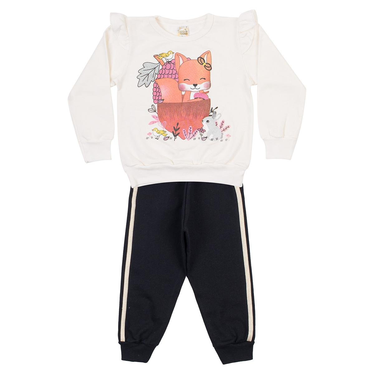 13 conjunto menina inverno mescla jd kids