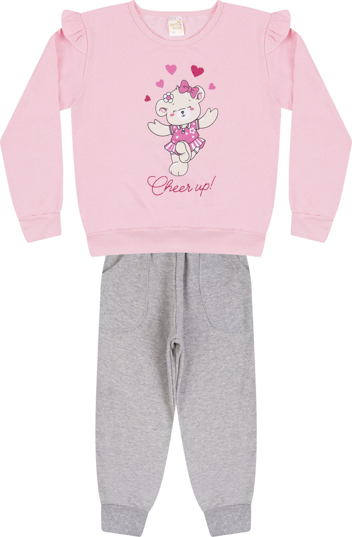 11 conjunto menina inverno melancia jd kids