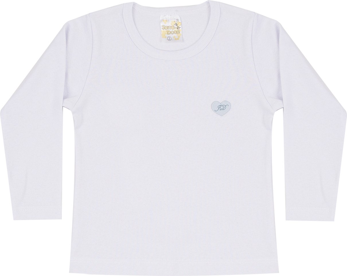01 blusa menina inverno branco jd kids