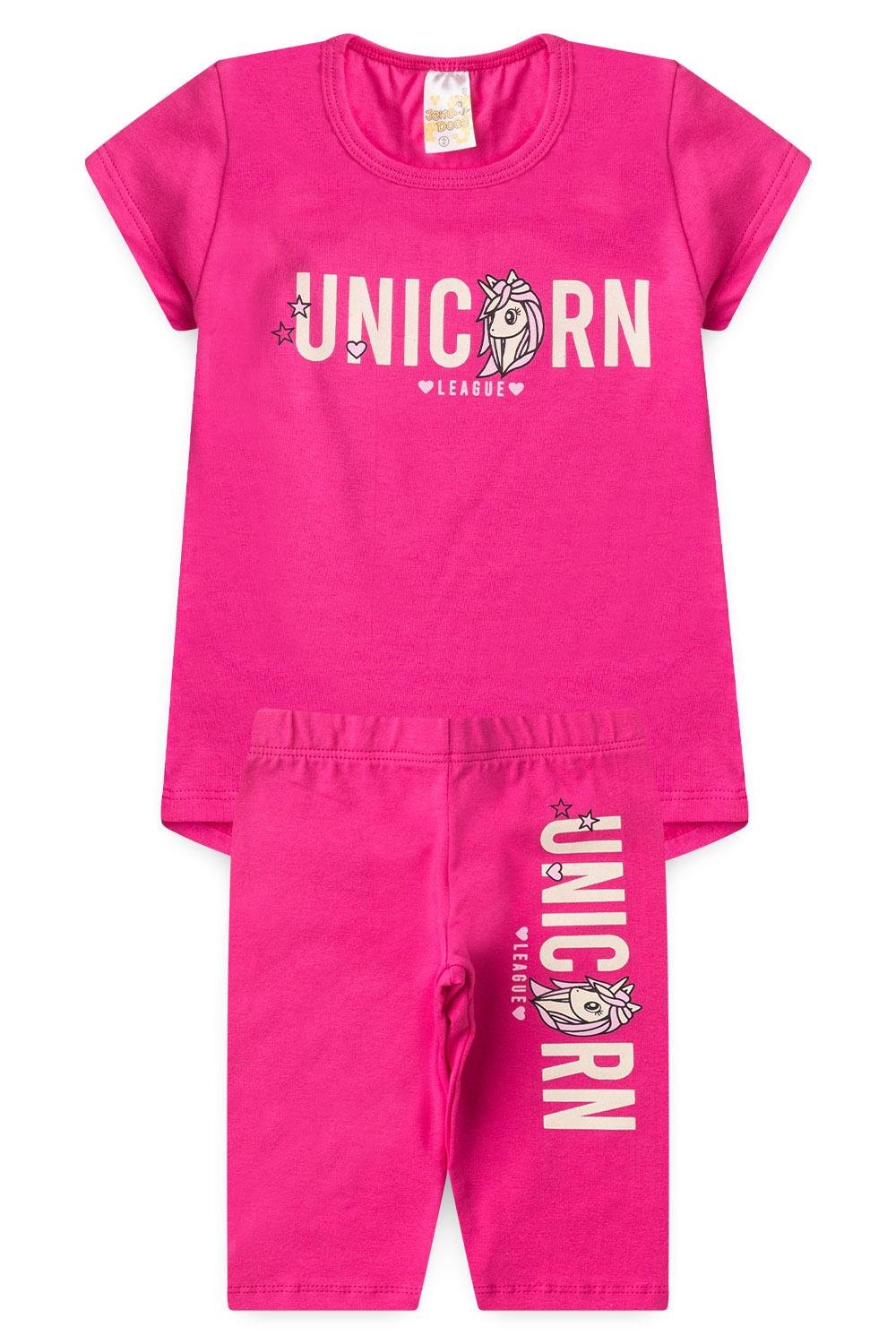 01 conjunto menina verao pink jd kids