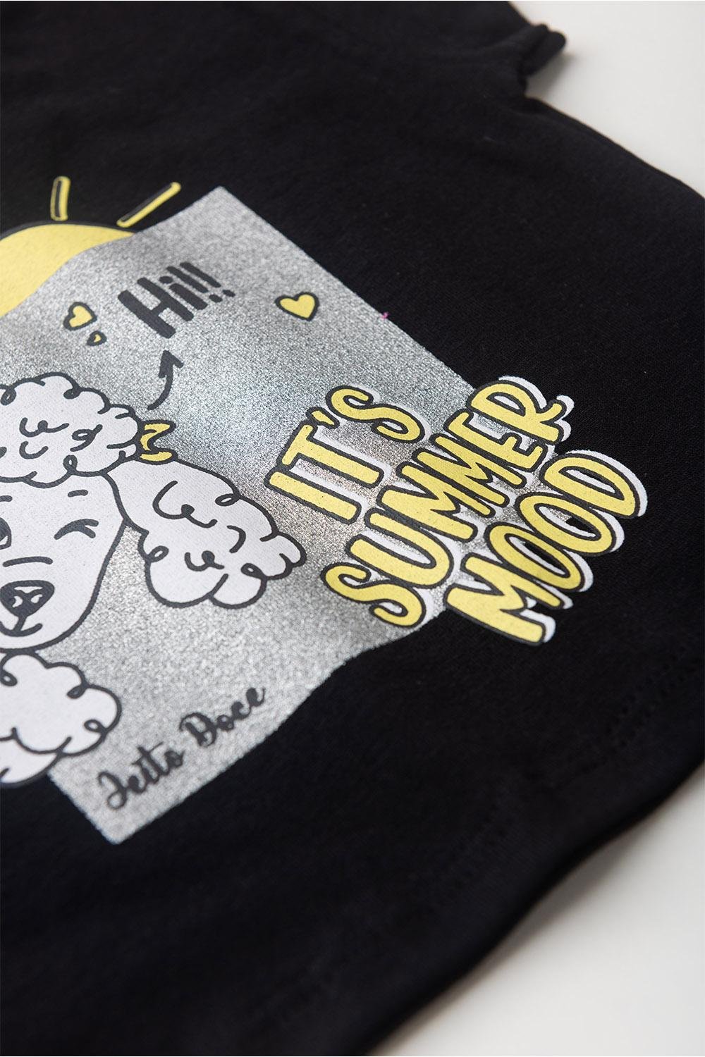 08 conjunto menina verao preto jd kids