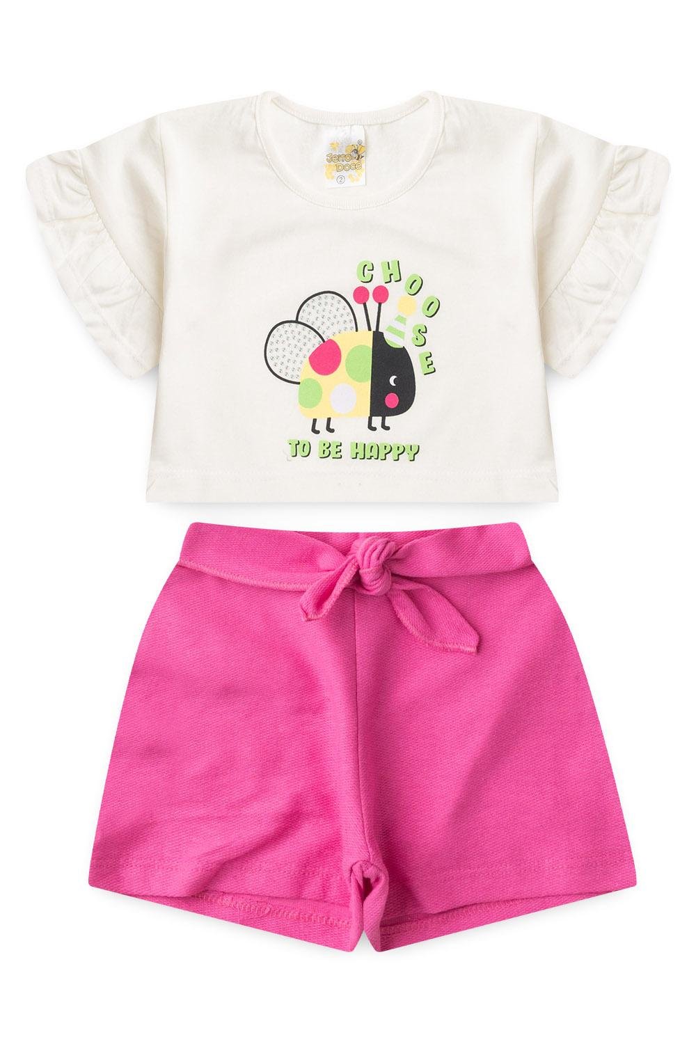 01 conjunto menina verao off white jd kids