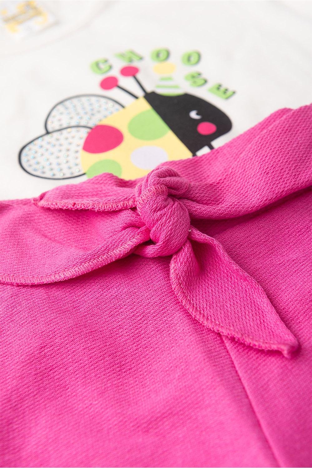 02 conjunto menina verao off white jd kids