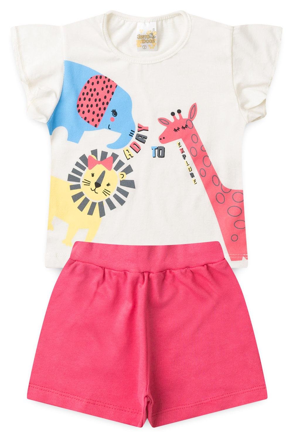 07 conjunto menina verao off white jd kids