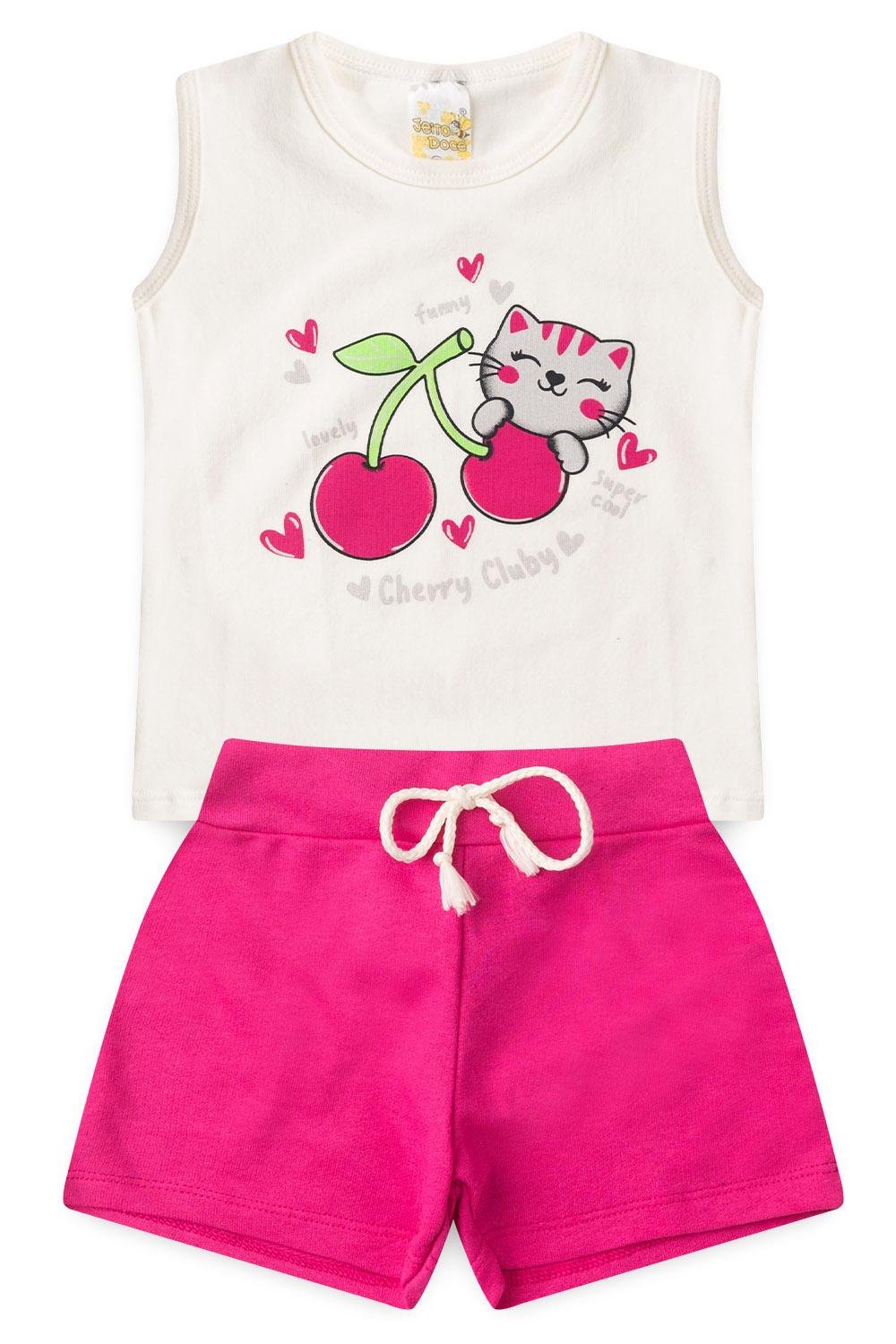 12 conjunto menina verao off white jd kids