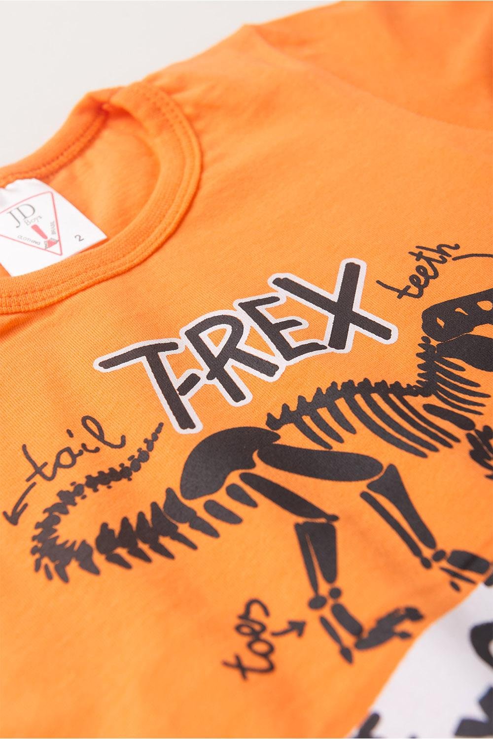 02 conjunto menino verao laranja jd kids