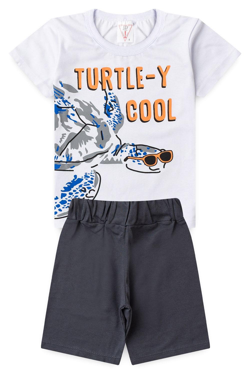 01 conjunto menino verao turtle y cool branco jd kids
