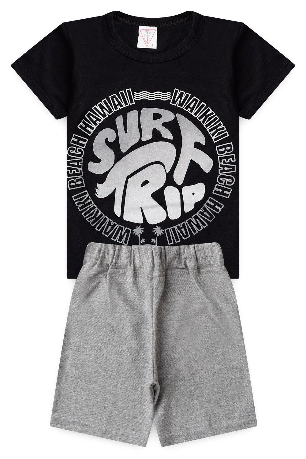 03 conjunto menino verao surf preto jd kids