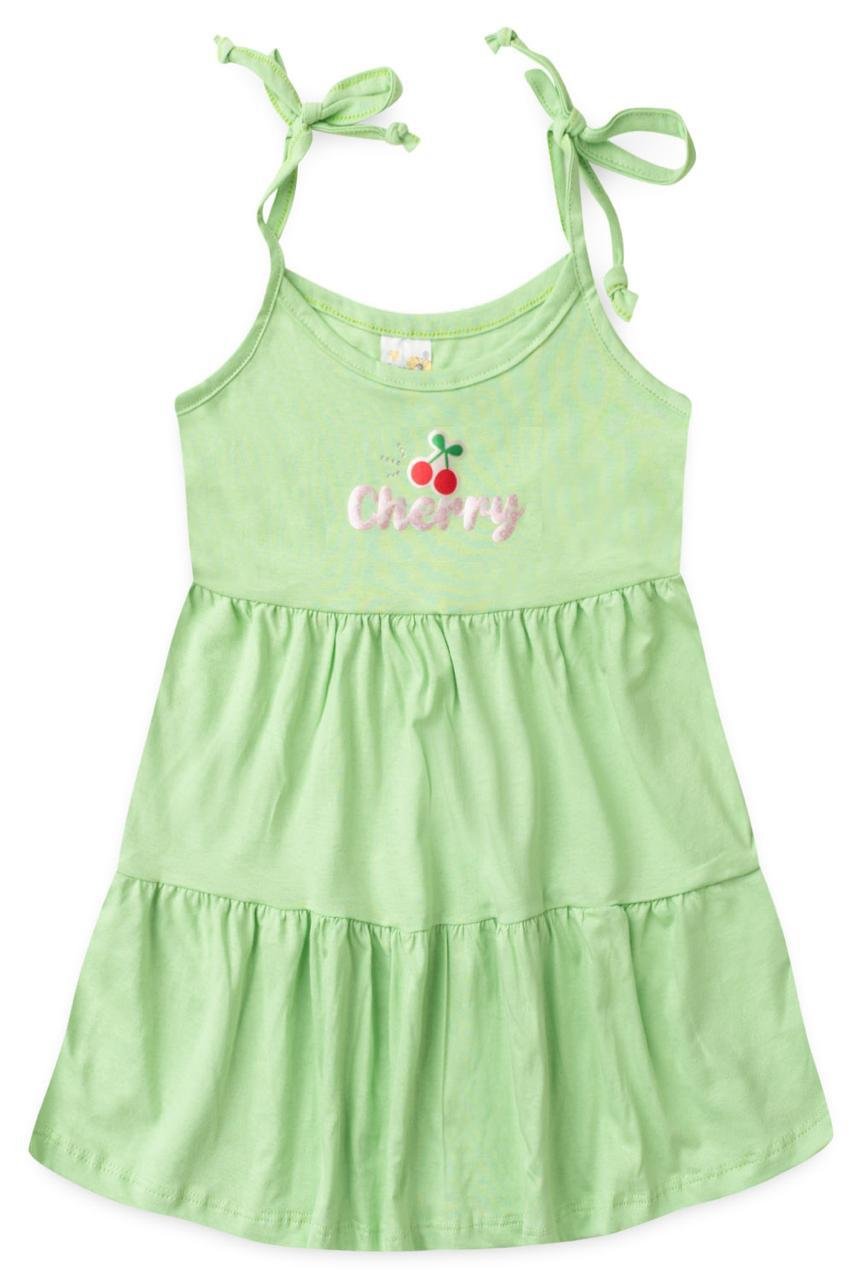 03 vestido menina verao cherry chiclete jd kids