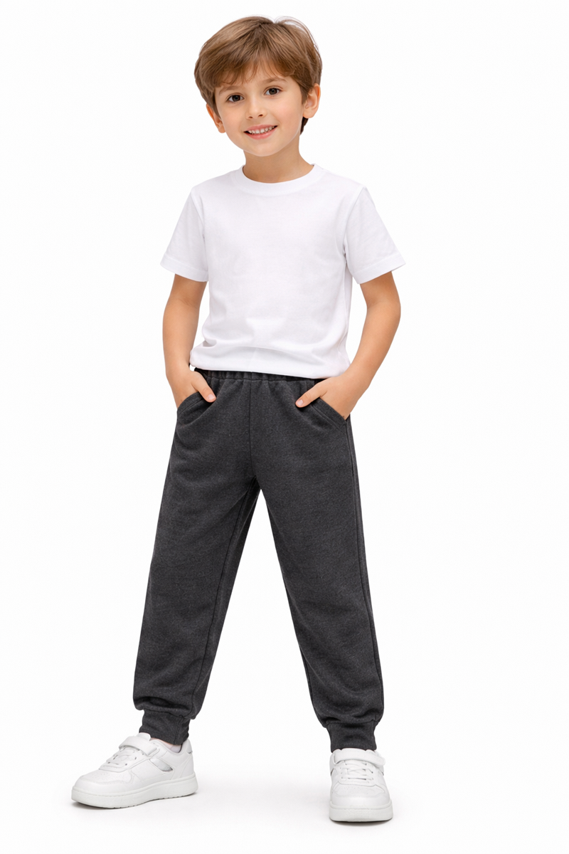 02 calca com bolso inverno chumbo jd kids