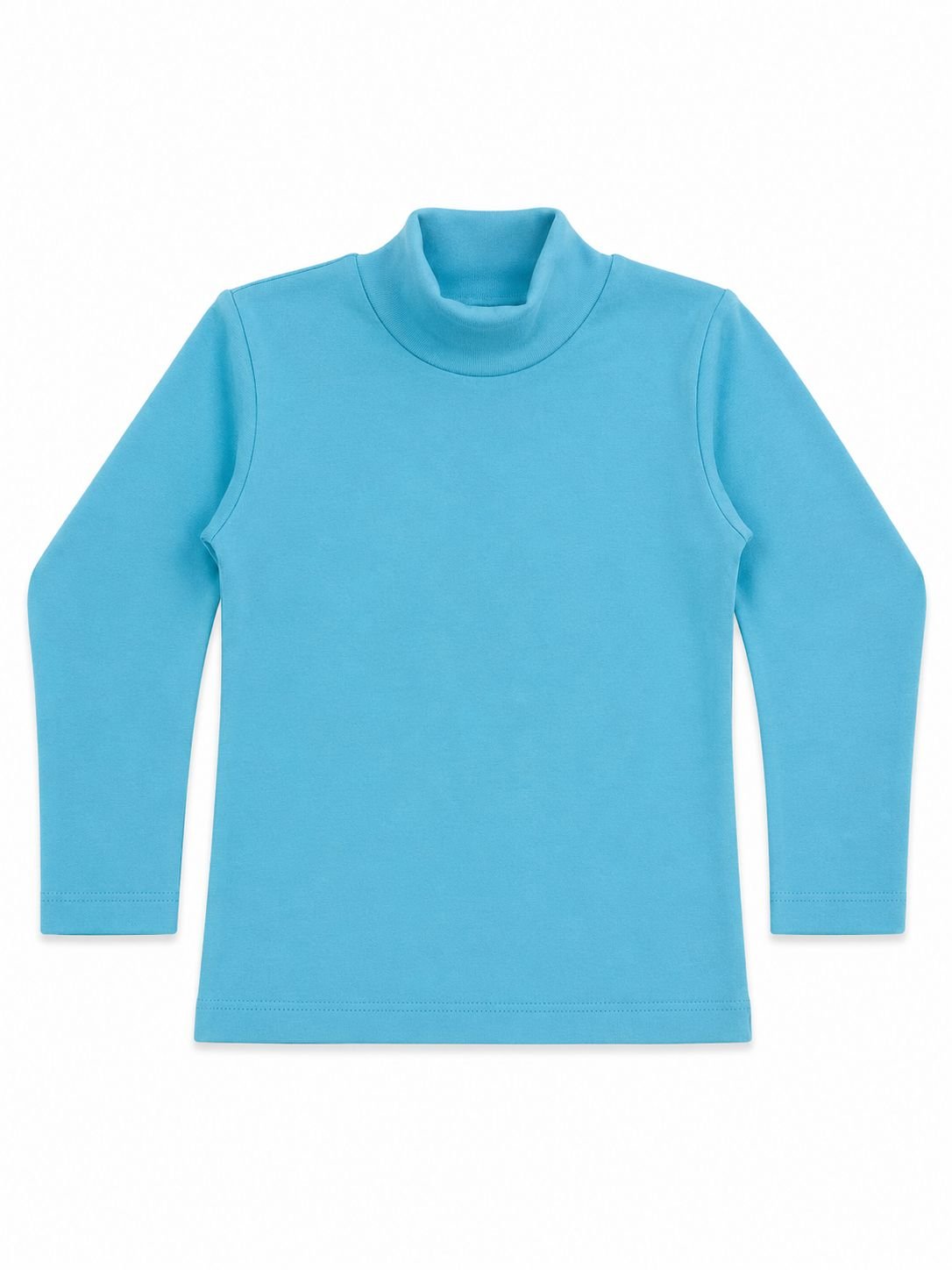 02 blusa cacharrel gola alta inverno azul claro jd kids