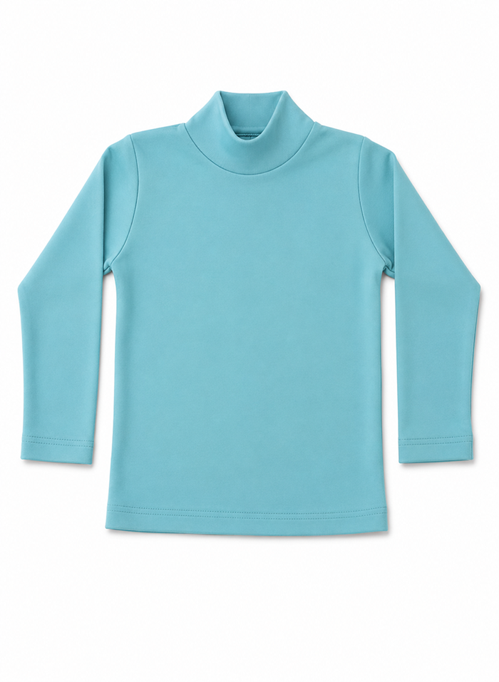 01 blusa cacharrel gola alta inverno verde claro jd kids