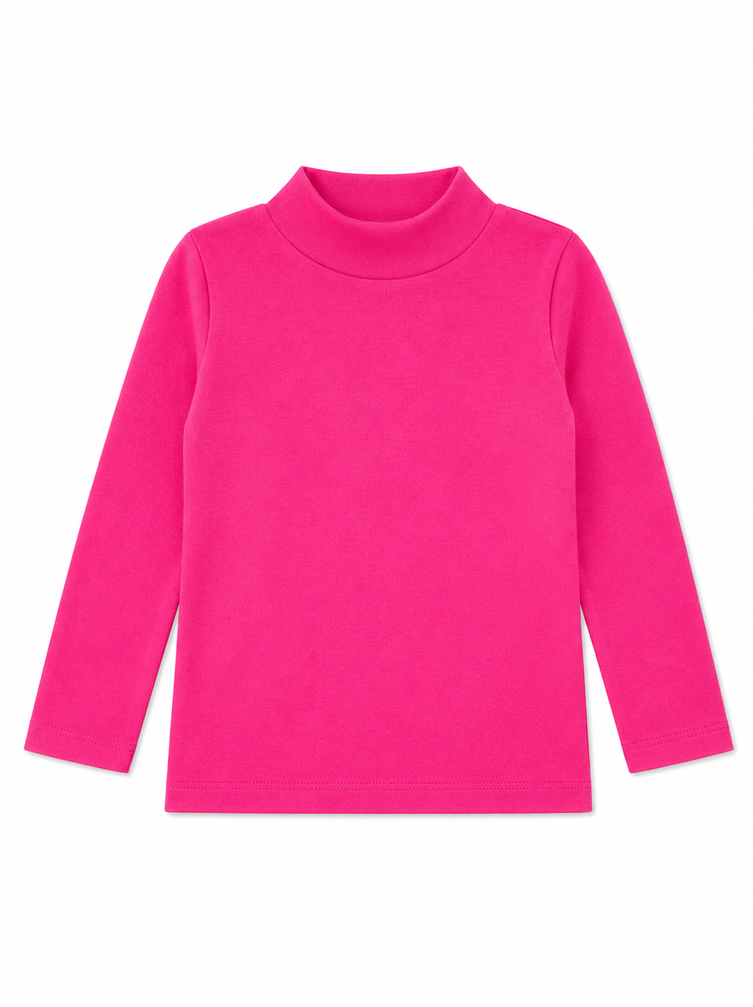 02 blusa cacharrel gola alta inverno rosa pink jd kids