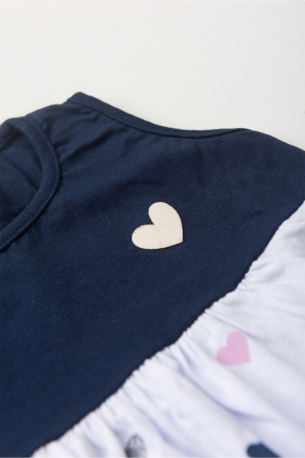 01 vestido menina verao coracoes azul marinho jd kids