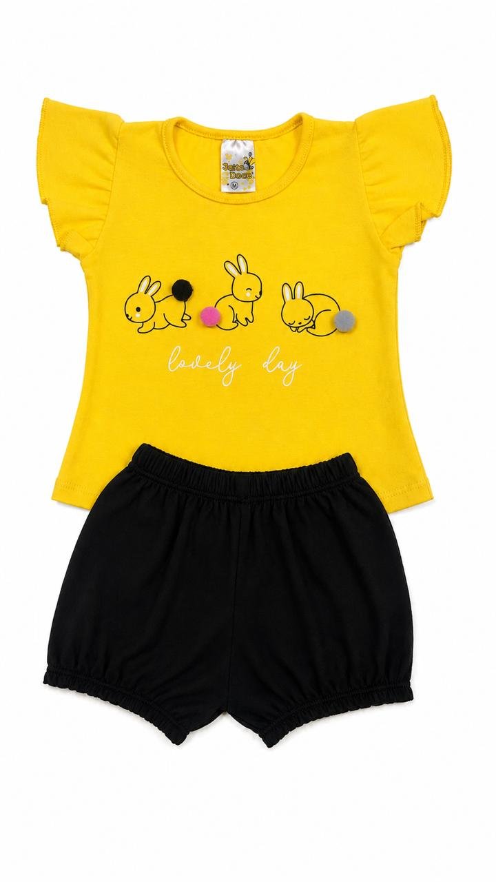 02 conjunto menina verao coelhinhos off white jd kids